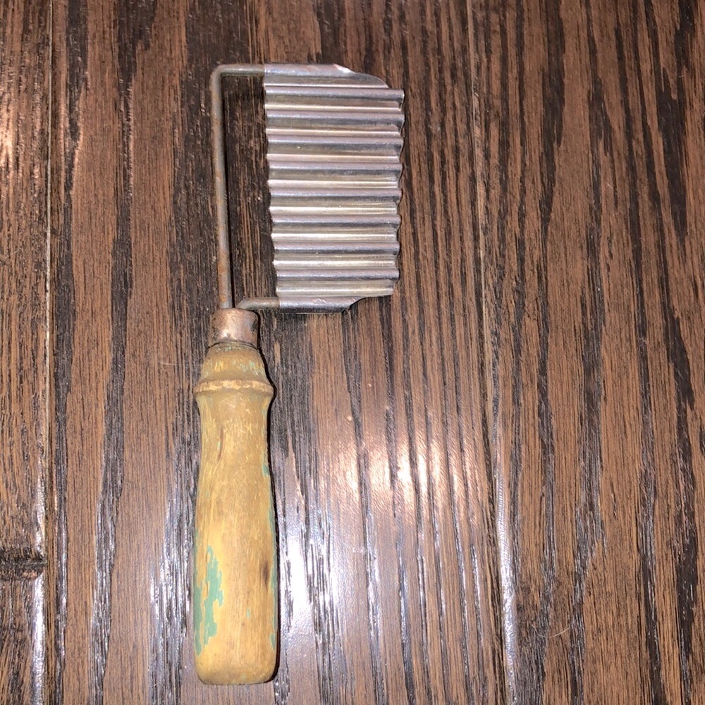 Vintage antique fruit and vegetable shredder